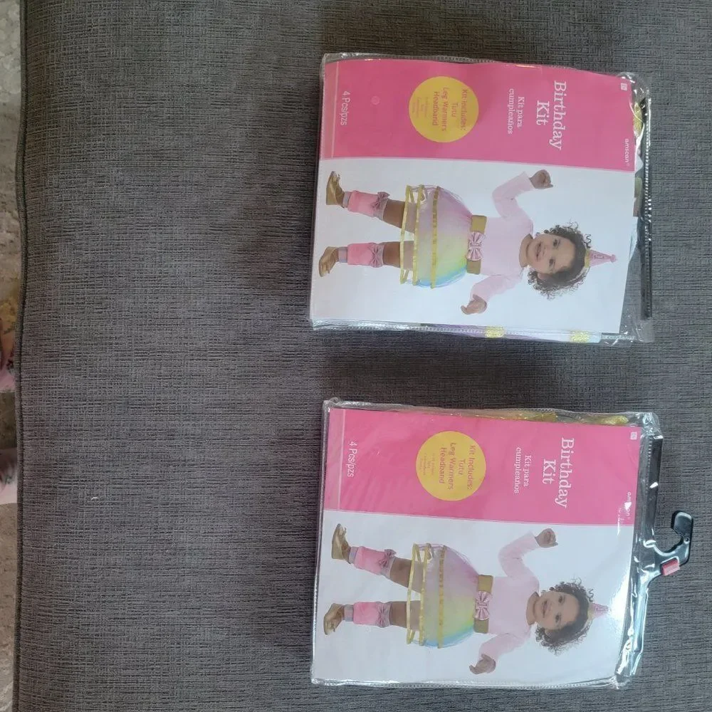 My 1st Birthday Kit Include Tutu Leg Warmers crown Headband 4 Piece set